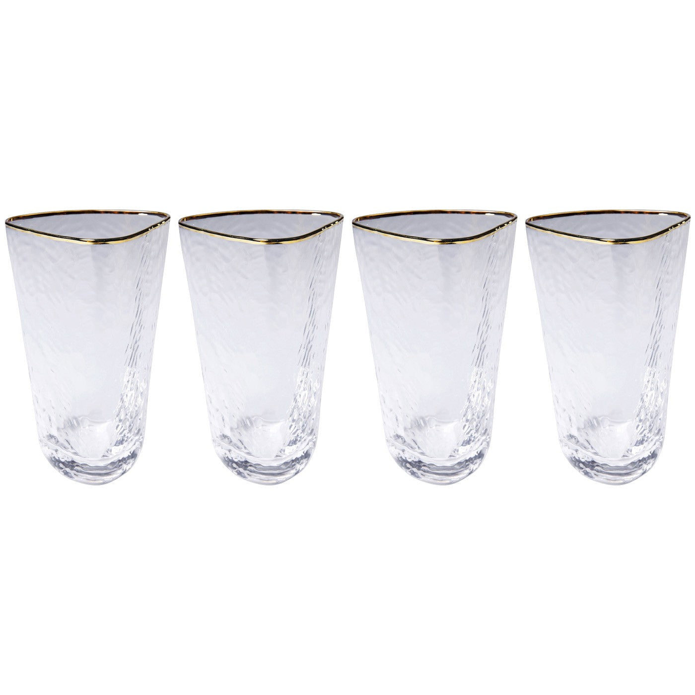 Kare Design Hommage waterglazen - hoog - 4st