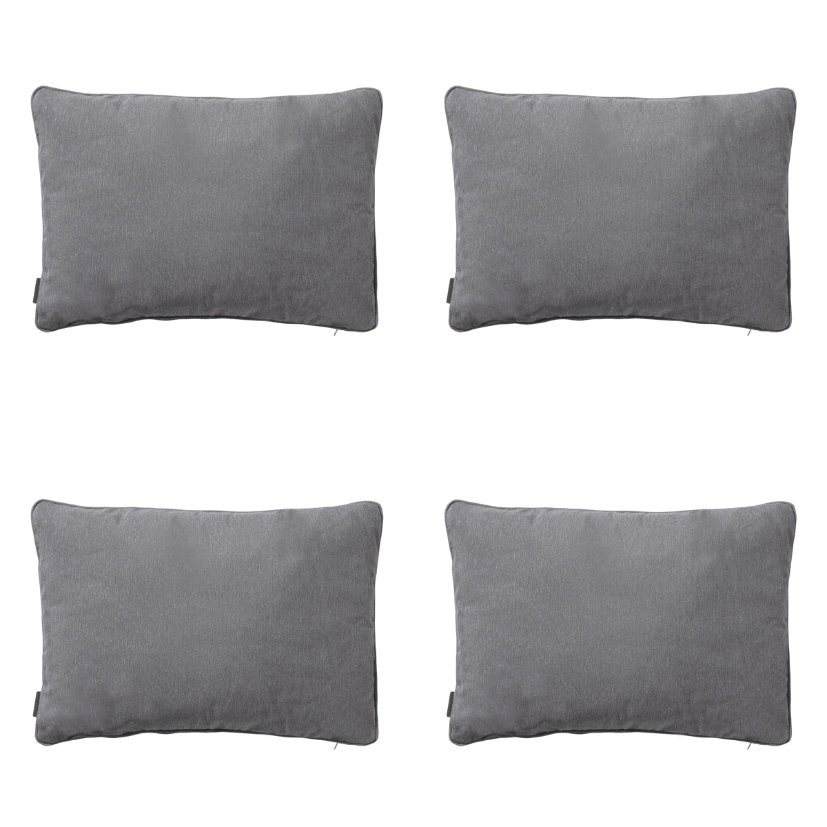 Madison -  Sierkussen Panama grey - Ca. 40x60 cm - Set van 4