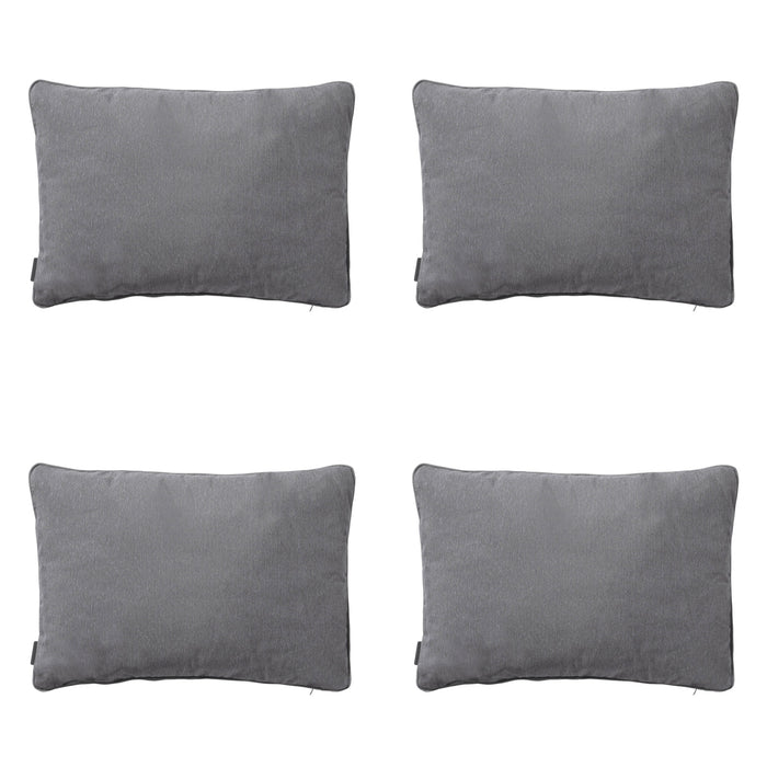 Madison -  Sierkussen Panama grey - Ca. 40x60 cm - Set van 4