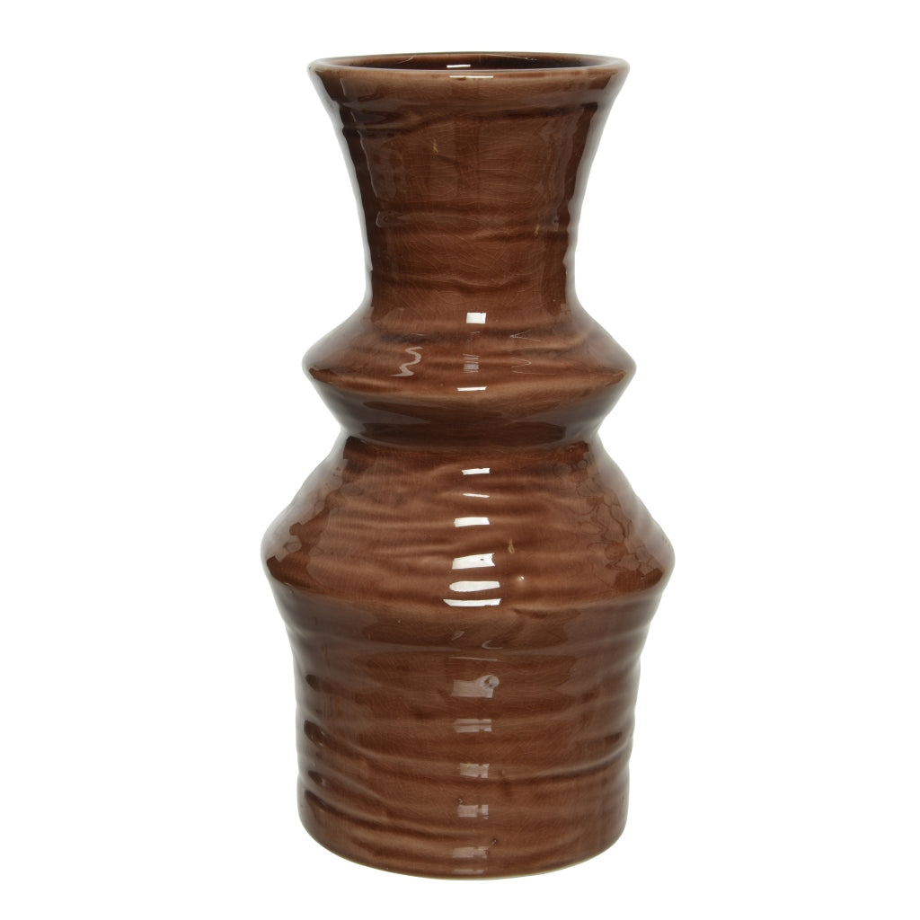 Vaas Michael M - Bruin - Keramiek - 15x29x15cm (BxHxD)
