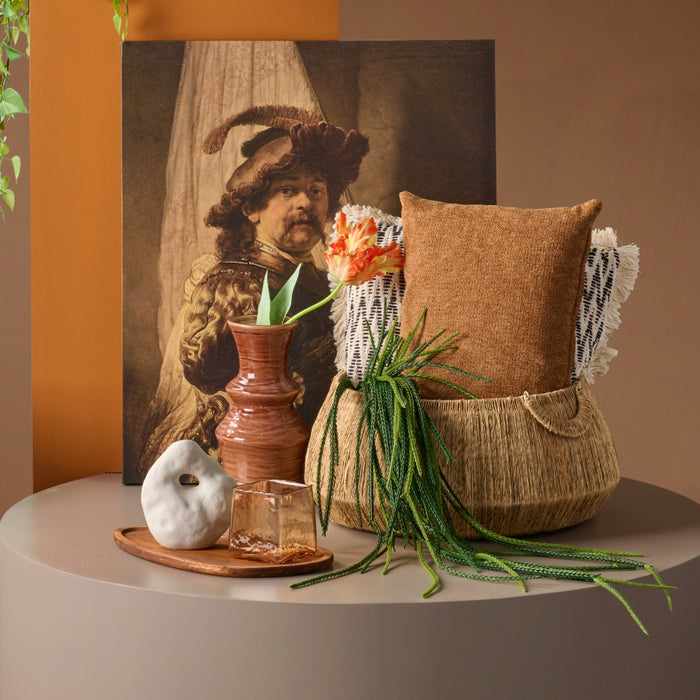 Vaas Michael M - Bruin - Keramiek - 15x29x15cm (BxHxD)