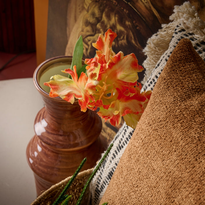 Vaas Michael M - Bruin - Keramiek - 15x29x15cm (BxHxD)