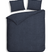 Heckett Lane Dekbedovertrek Flanel Franela - dark blue