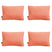 Madison -  Sierkussen Panama flame orange - Ca. 40x60 cm - Set van 4