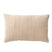 J-line - Kussen Rechthoekig Stof|schuim Donker Beige - 40x60x5cm