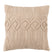 J-line - Kussen Cosy Katoen Beige Large - 46x46x12cm
