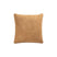 PTMD Suky Camel Suede Leather Cushion Square L
