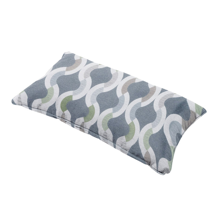 Madison -  Sierkussen Trivia grey - Ca. 30x50 cm - Set van 4