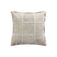 PTMD Cobie Taupe Suede Leather Cushion Square S