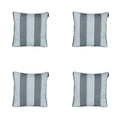 Madison -  Sierkussen Banda grey - Ca. 50x50 cm - Set van 4