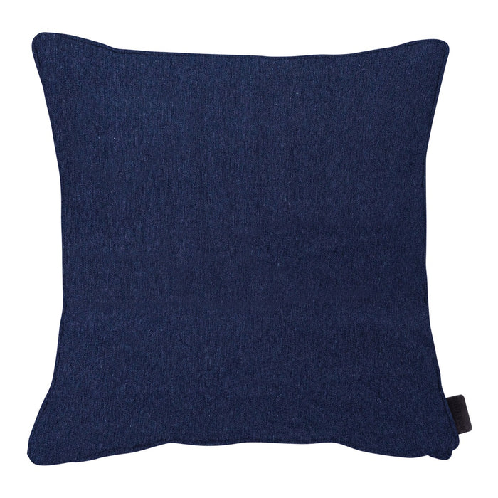 Madison -  Sierkussen Panama indigo - Ca. 45x45 cm - Set van 4