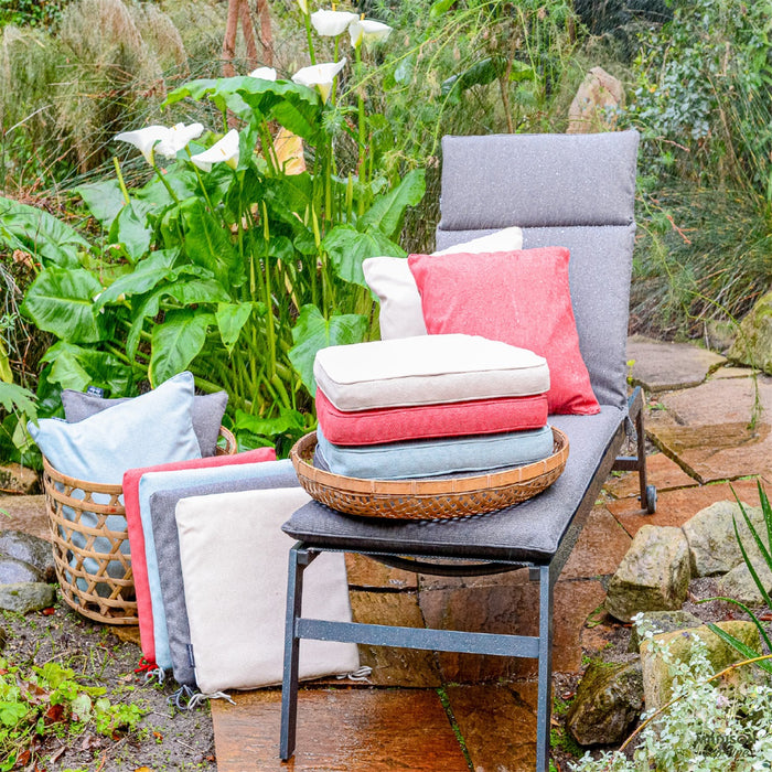 Madison -  Sierkussen Terra canvas eco+ - Ca. 50x50 cm - Set van 4