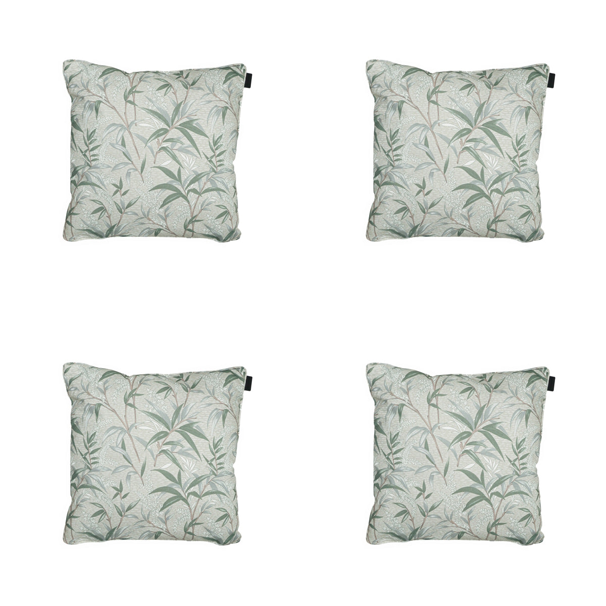 Madison -  Sierkussen Palma natural - Ca. 50x50 cm - Set van 4