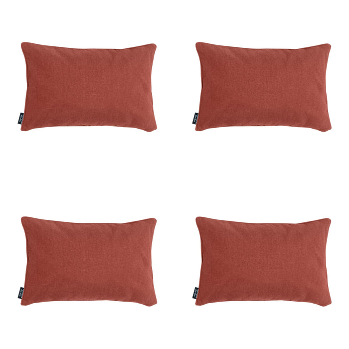 Madison -  Sierkussen Terra canvas eco+ - Ca. 30x50 cm - Set van 4