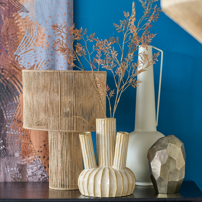 Vaas Miro  - Metaal - 14x21x10cm (BxHxD)