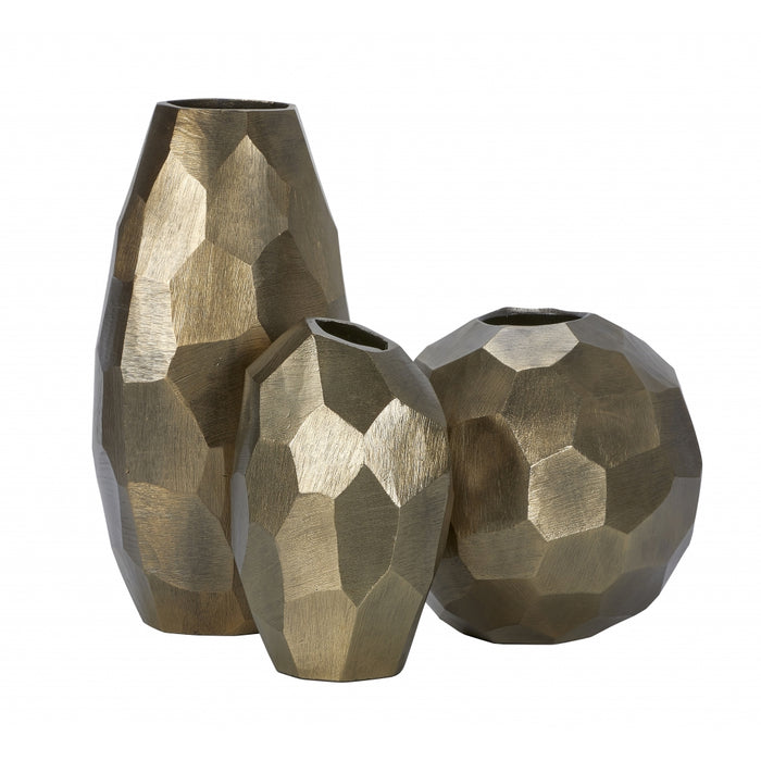 Vaas Miro  - Metaal - 14x21x10cm (BxHxD)