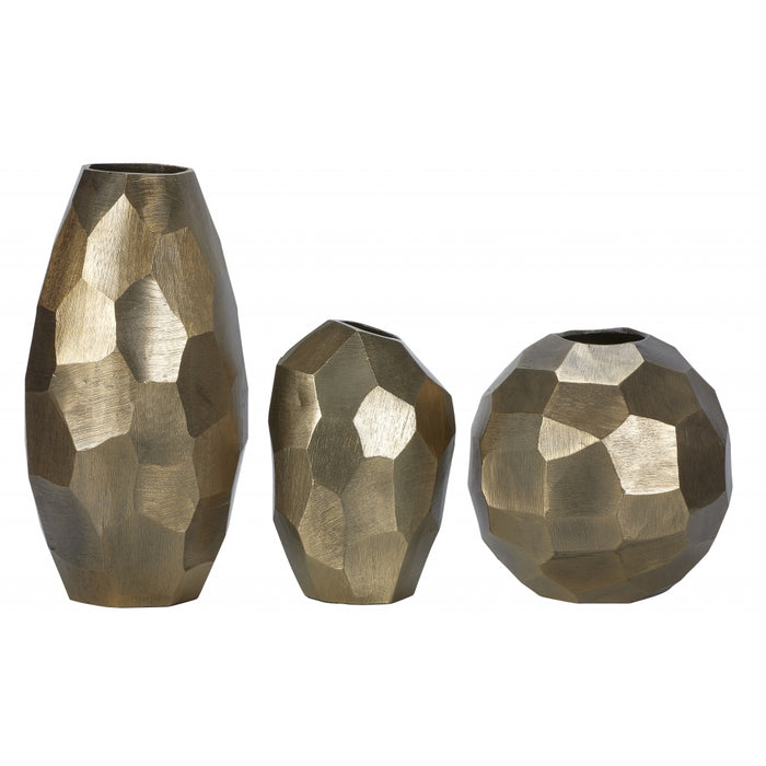 Vaas Miro  - Metaal - 14x21x10cm (BxHxD)