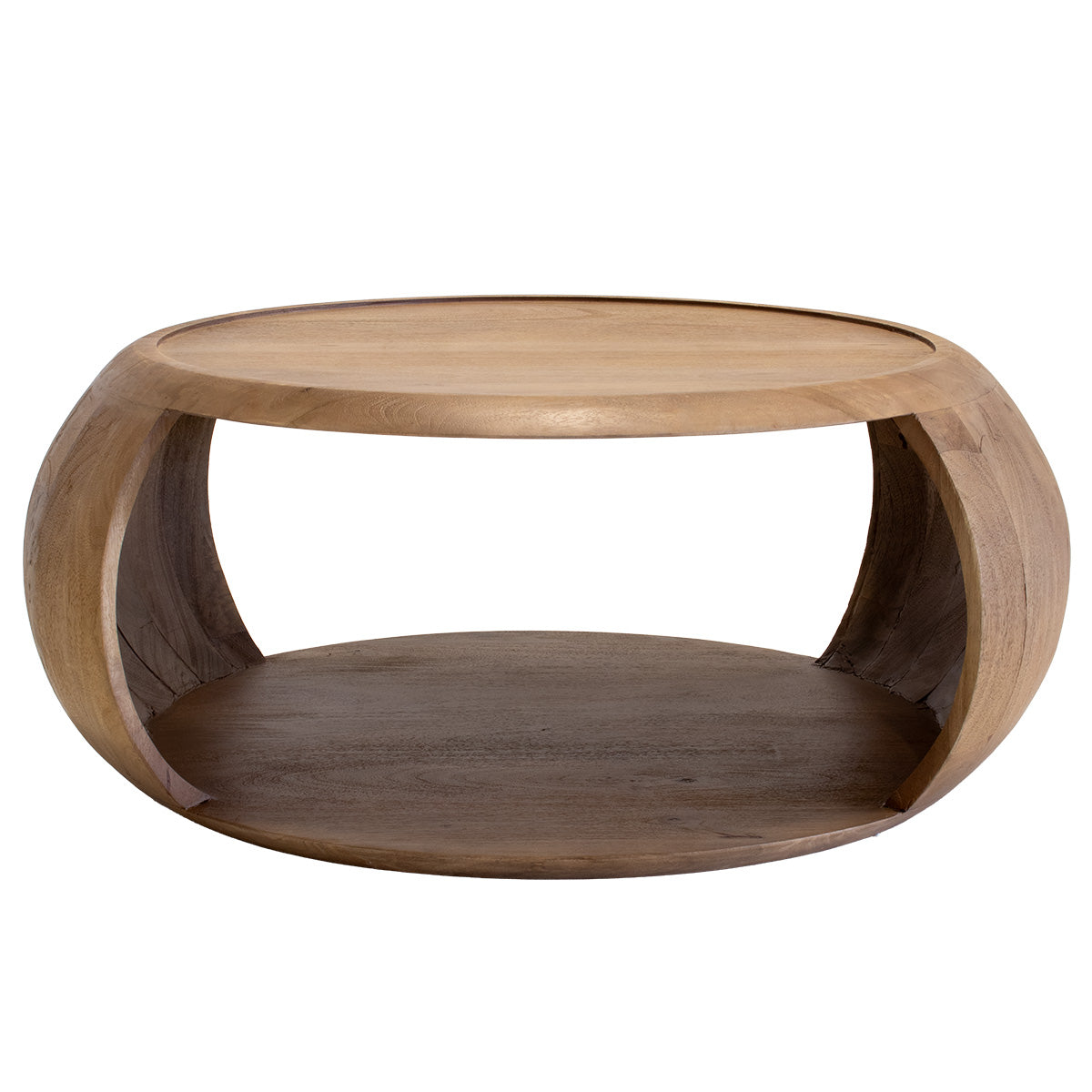 DÉJA Living - Salontafel Naturel Mangohout - 85x85x35cm - June