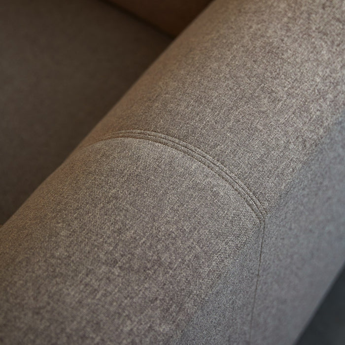 Tikamoon - Finn - Stoffen 2-3-zitsbank, ﻿taupegrijs