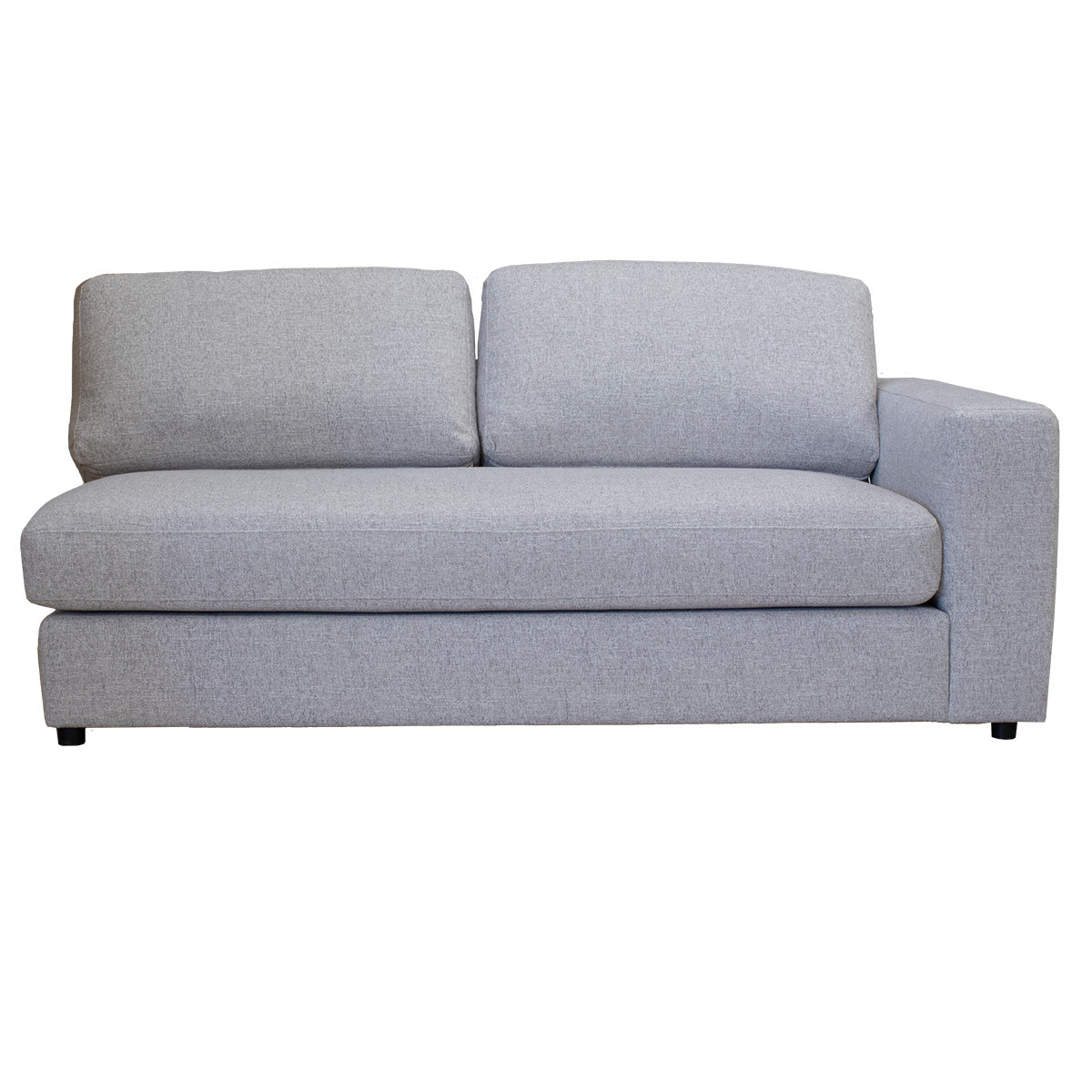 DÉJA Living - U-Bank Greige Stof - 400x317x89cm - Maribo