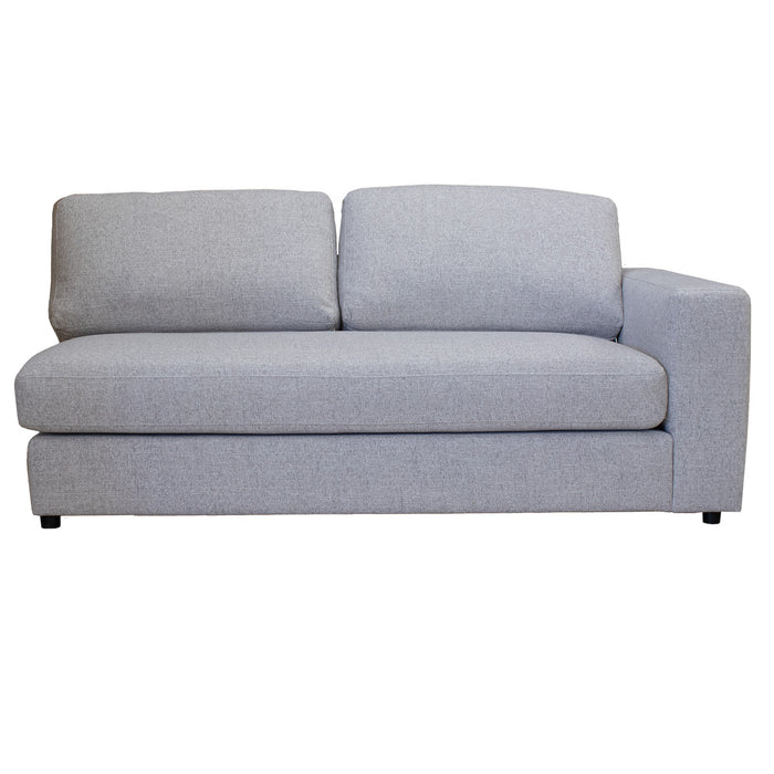DÉJA Living - U-Bank Greige Stof - 400x317x89cm - Maribo