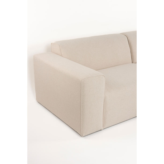 Zuiver Sofa Milka 4,5-zitsbank Chaise longue Rechts Zand - Crème