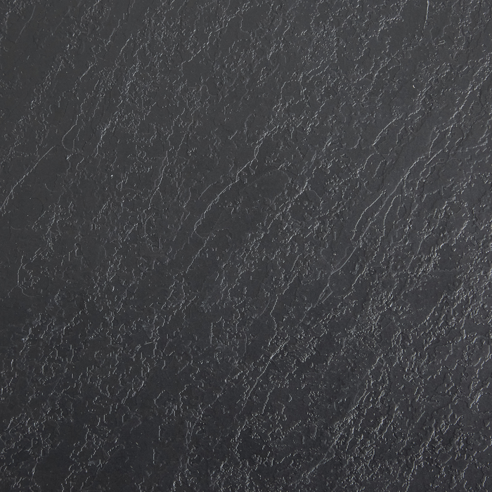 Beliani - PARON - Douchebak - Zwart - 80 x 80 x 3 cm - SMC (kunststof)