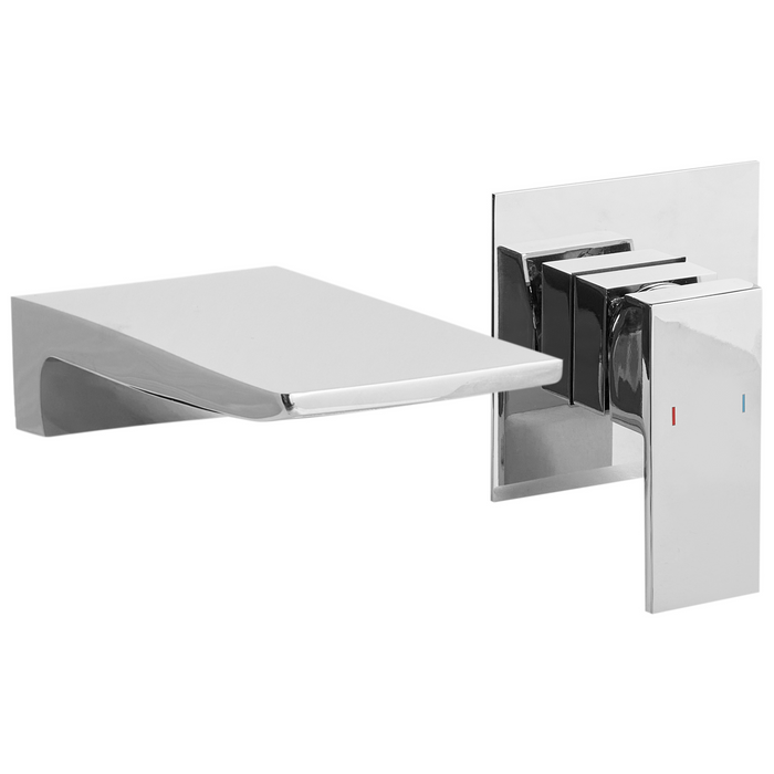 Beliani - KARUAY - Wandgemonteerde mengkraan - Zilver - Messing