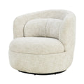 Livingfurn - Fauteuil Britt Cream - 85x84x76cm