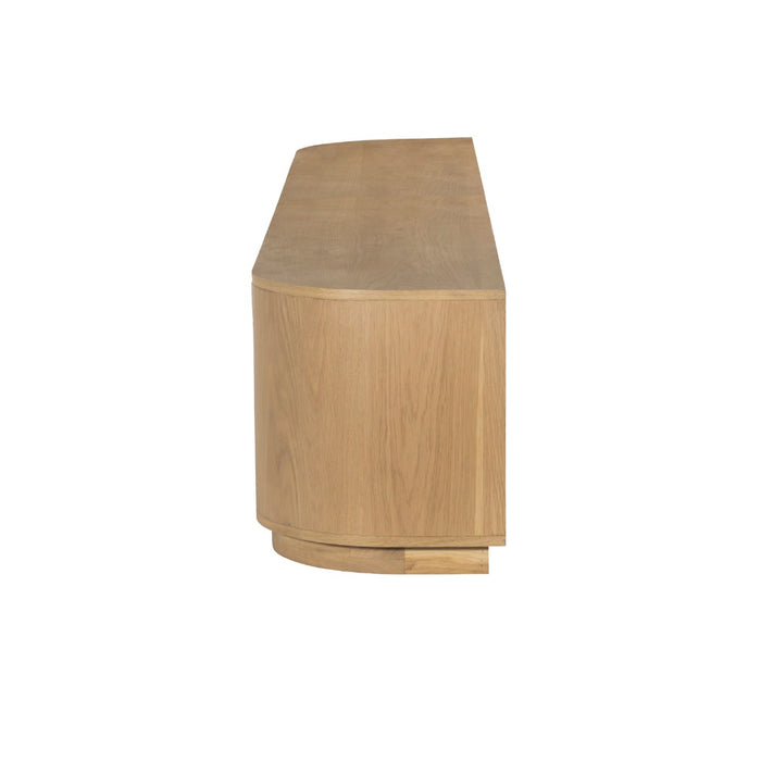 Livingfurn - Tv-meubel Naturel Eiken - 220x40x45 - Novero