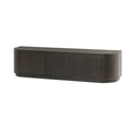 Livingfurn - Tv-meubel Donkerbruin Eiken - 180x40x45cm - Novero