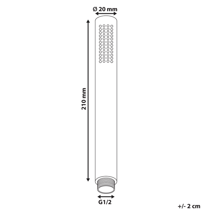 Beliani - CABUYAL - Handdouche - Goud - Messing