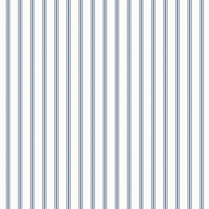Laura Ashley Farnworth Stripe Behang - Streep - 10mx52cm - Blauw