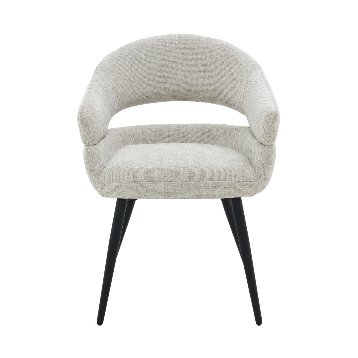 Livingfurn - Eetkamerstoel Megan Toffee Set van 2 - 62x58x85cm