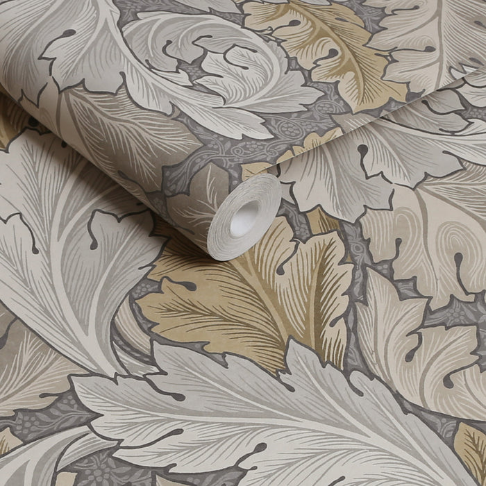 William Morris at Home vliesbehang Acanthus Neutral