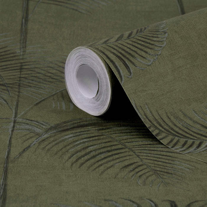 LOOKS by Wolfgang Joop vliesbehang Palm deluxe groen 10mx53cm