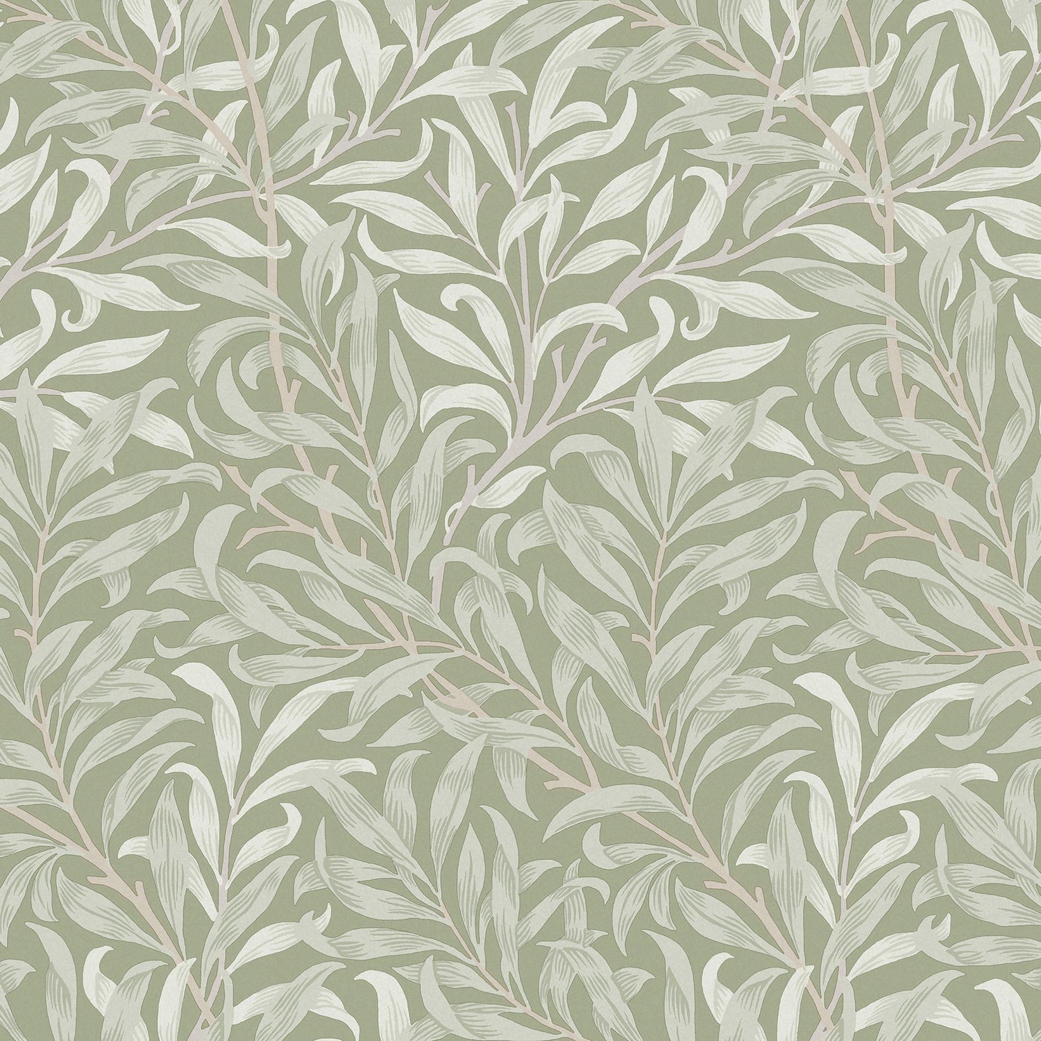 William Morris at Home vliesbehang Willow Bough Sage