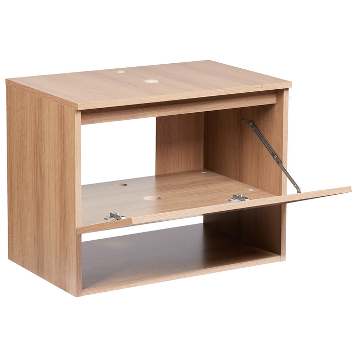 Beliani - NATAL - Wastafelkast - Lichtbruin - Vezelplaat