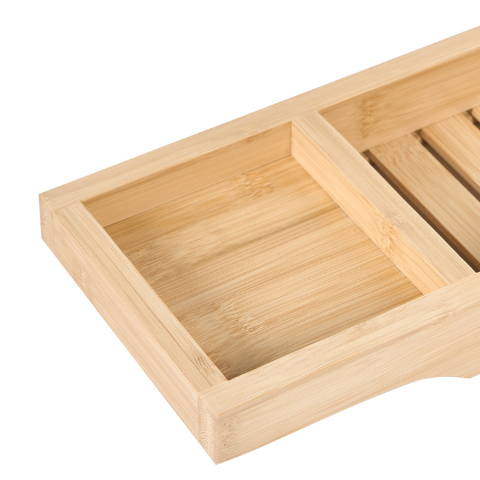 Beliani - CAUCA - Badplank - Lichtbruin - Bamboe