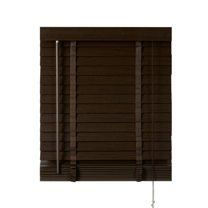 Jaloezie Hout Bruin - Hout - 80x130x5cm (BxHxD)