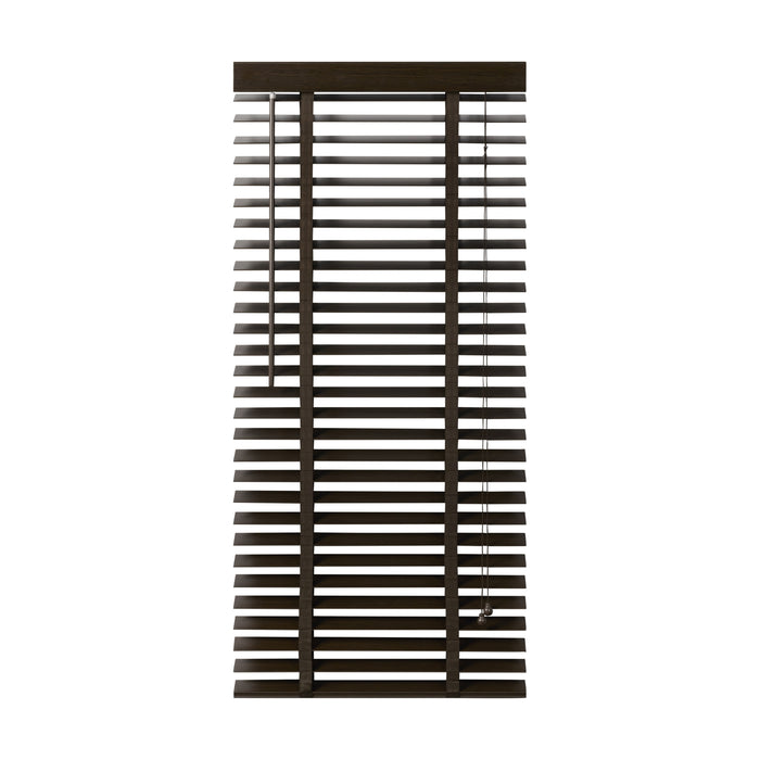 Jaloezie Hout Bruin - Hout - 80x130x5cm (BxHxD)