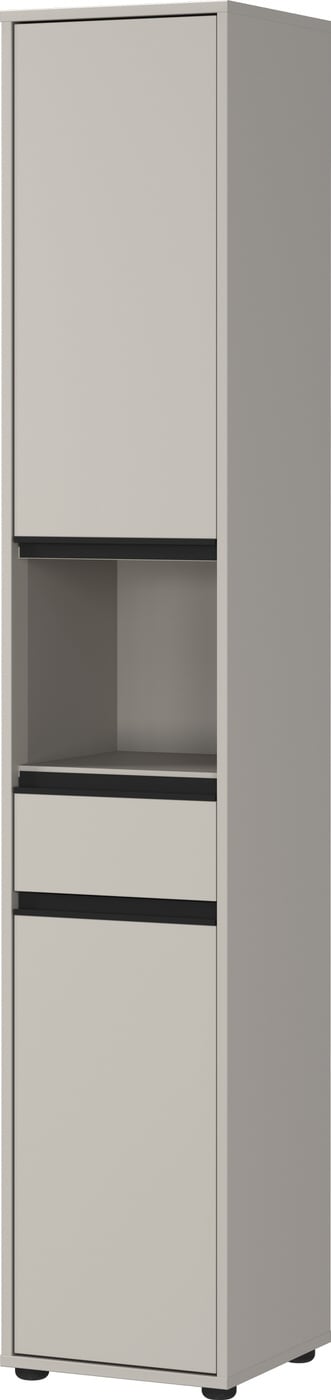 Germania Lemont Steengrijs Badkamerkast Slim H181 cm