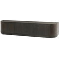 Livingfurn - Tv-meubel Donkerbruin Eiken - 220x40x45 - Novero