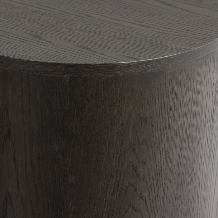 Livingfurn - Tv-meubel Donkerbruin Eiken - 220x40x45 - Novero