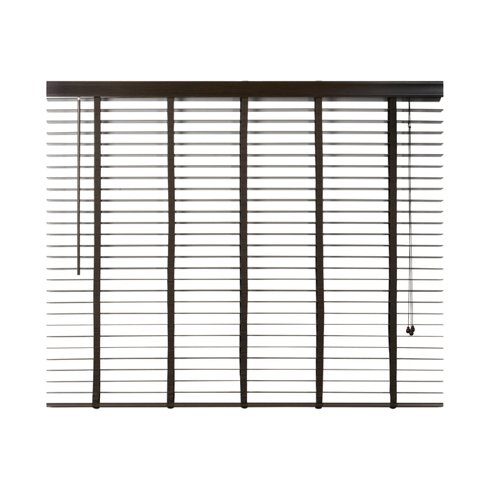 Jaloezie Hout Bruin - Hout - 180x130x5cm (BxHxD)