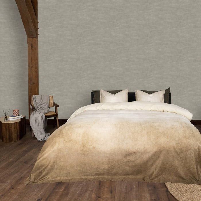 Kayori vliesbehang Taro - Taupe