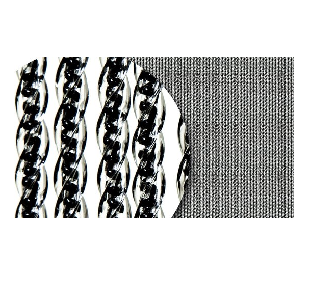 Vliegengordijnenexpert Vliegengordijn -  Venetie Zwart Venetie zwart