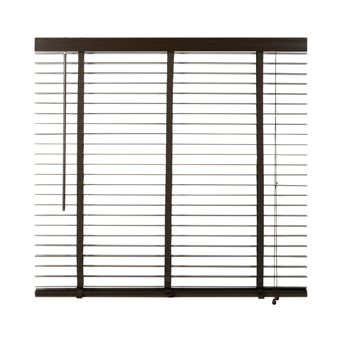 Jaloezie Hout Bruin - Hout - 120x130x5cm (BxHxD)