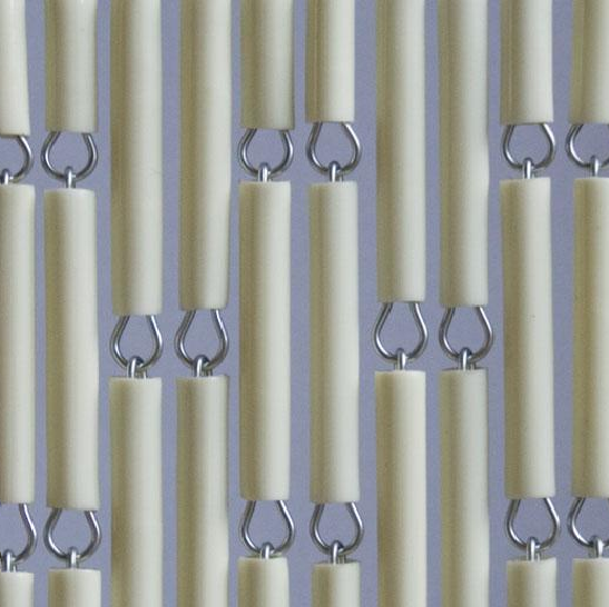 Vliegengordijnenexpert Vliegengordijn Hulzen - Creme 90 x 210 cm In