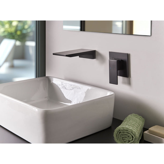 Beliani - KARUAY - Wandgemonteerde mengkraan - Zwart - Messing